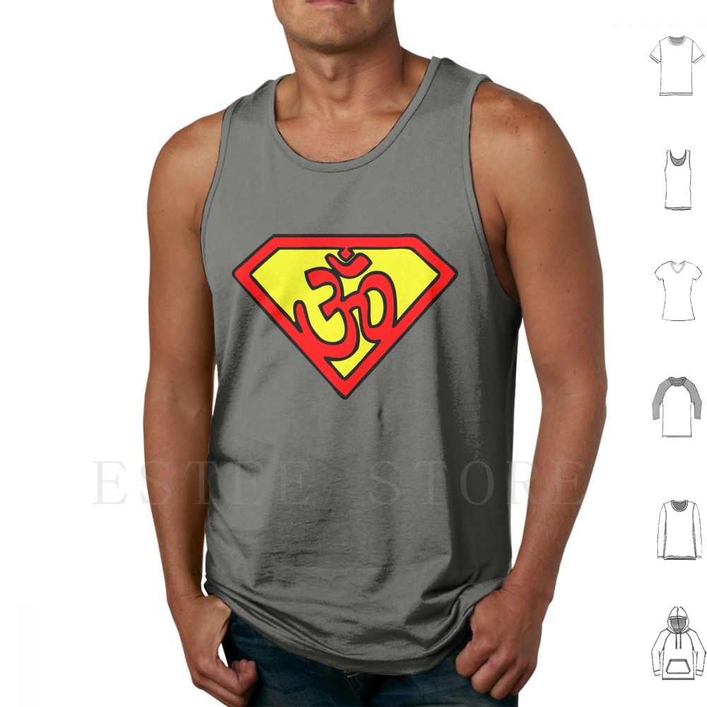 Zen Yoga Fitness - Super Om Simbolo Canotte Gilet Yoga