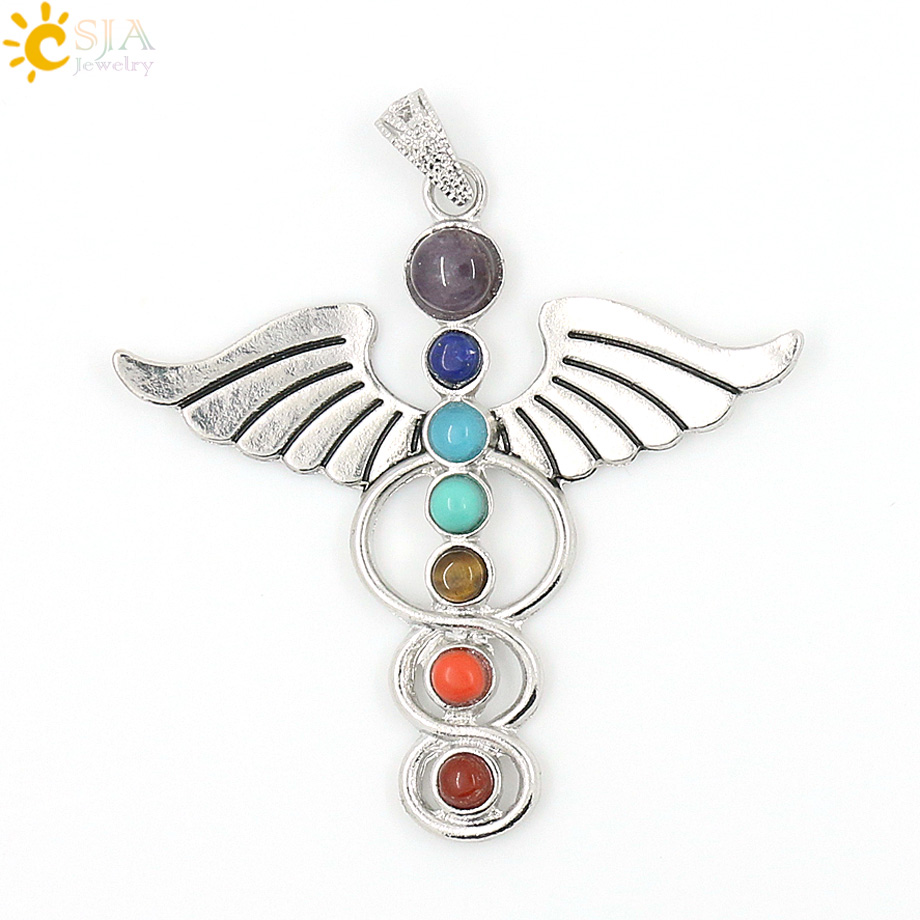 CSJA Chakras ciondolo in crist - Yoga Health & Fitness Centre recensione e prezzo