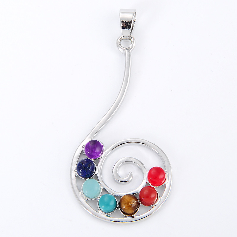 7 Chakra collana con ciondolo  - Yoga Health & Fitness Centre recensione e prezzo