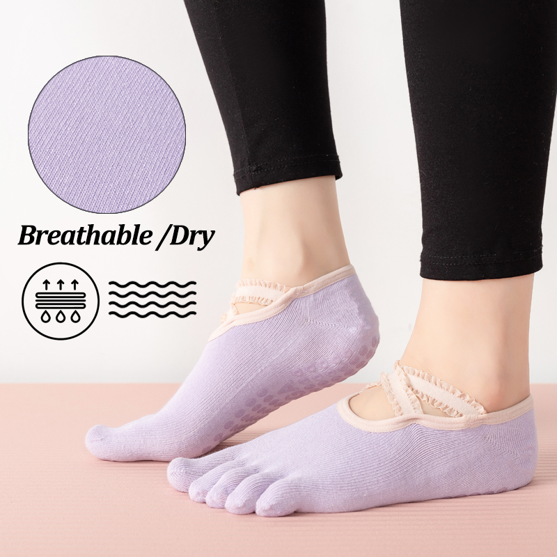 Calzini Antiscivolo da Donna p - Fitness Yoga Pilates recensione e prezzo