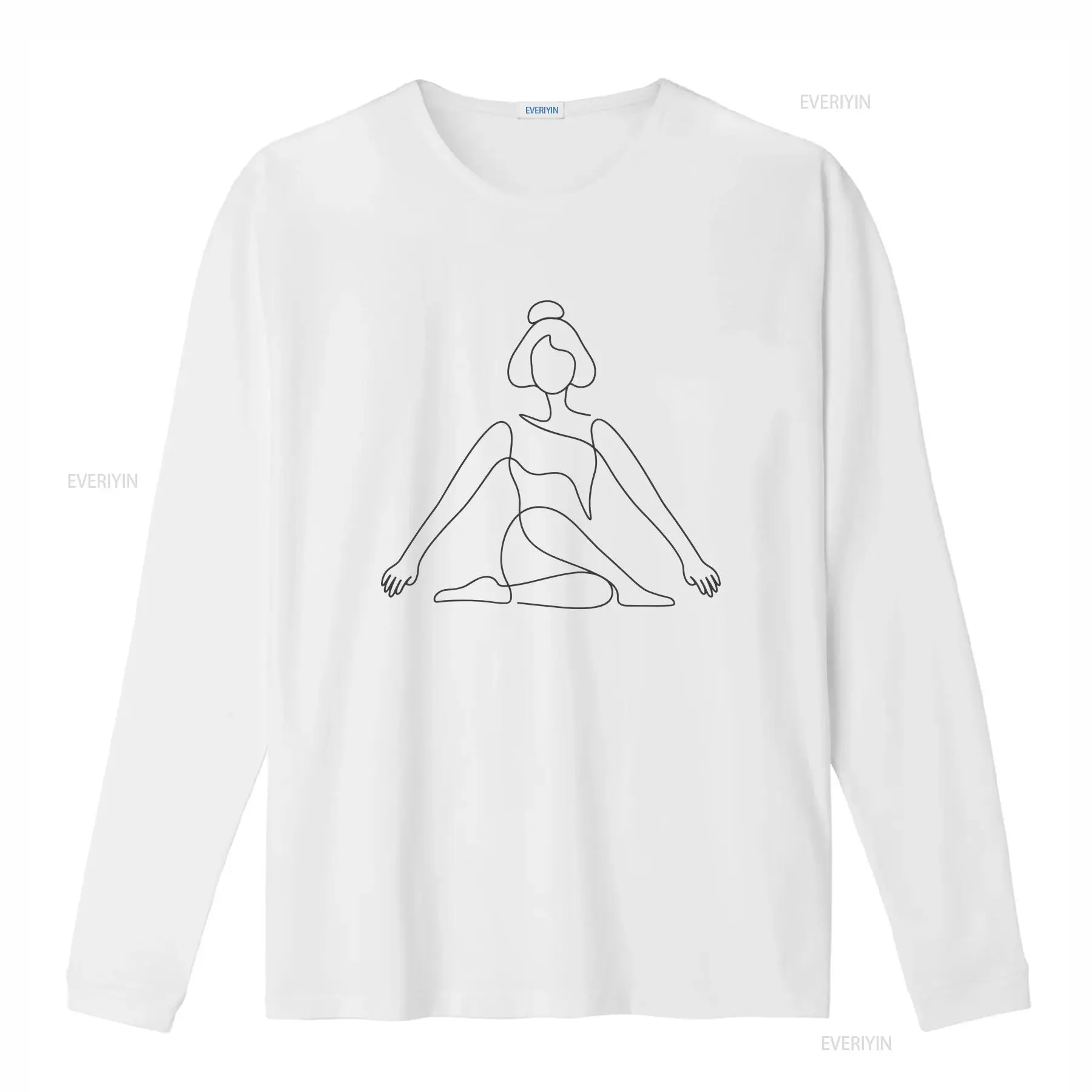 T-shirt One Line Yoga Pose, mi - Zen Yoga Fitness recensione e prezzo