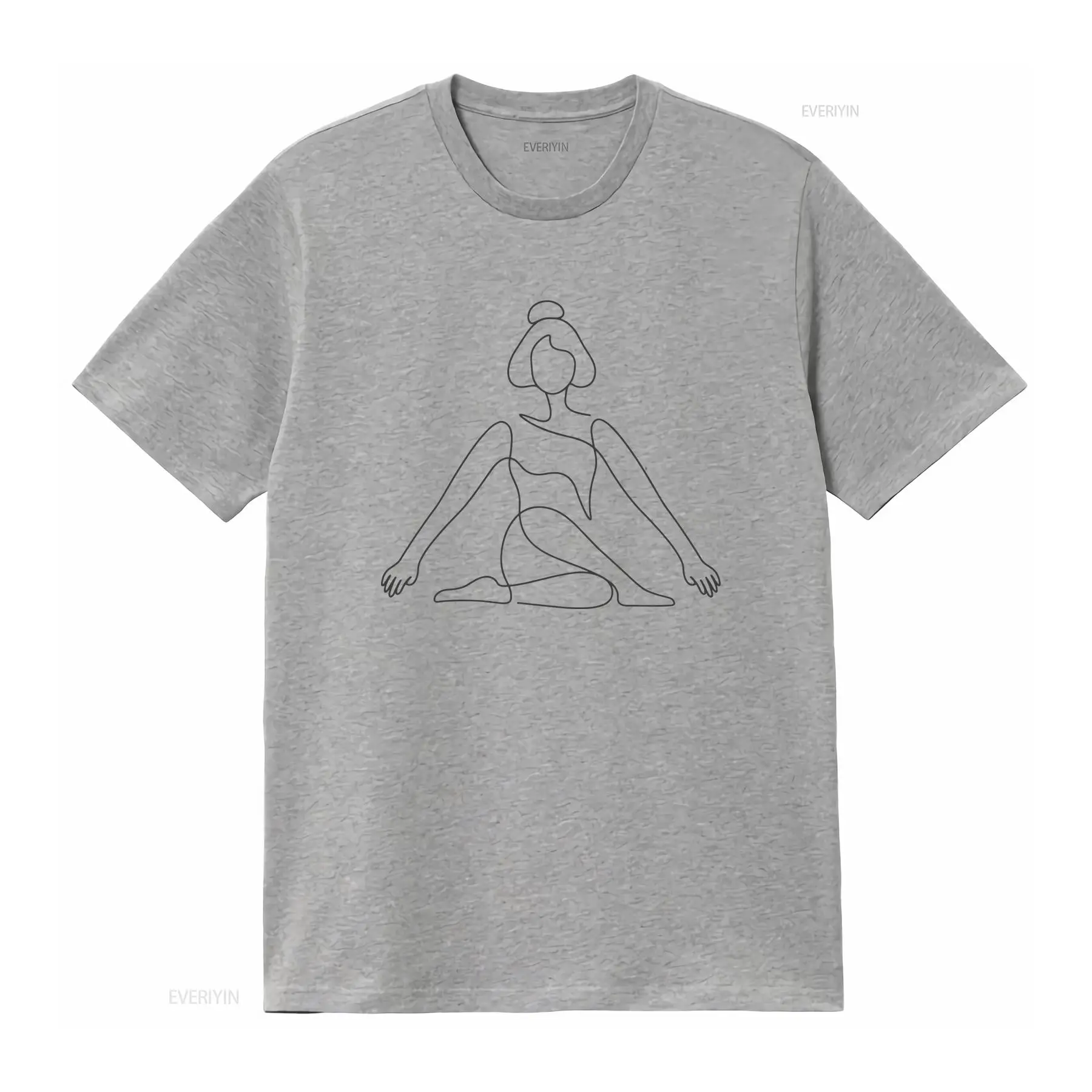 T-shirt One Line Yoga Pose, mi - Zen Yoga Fitness recensione e prezzo