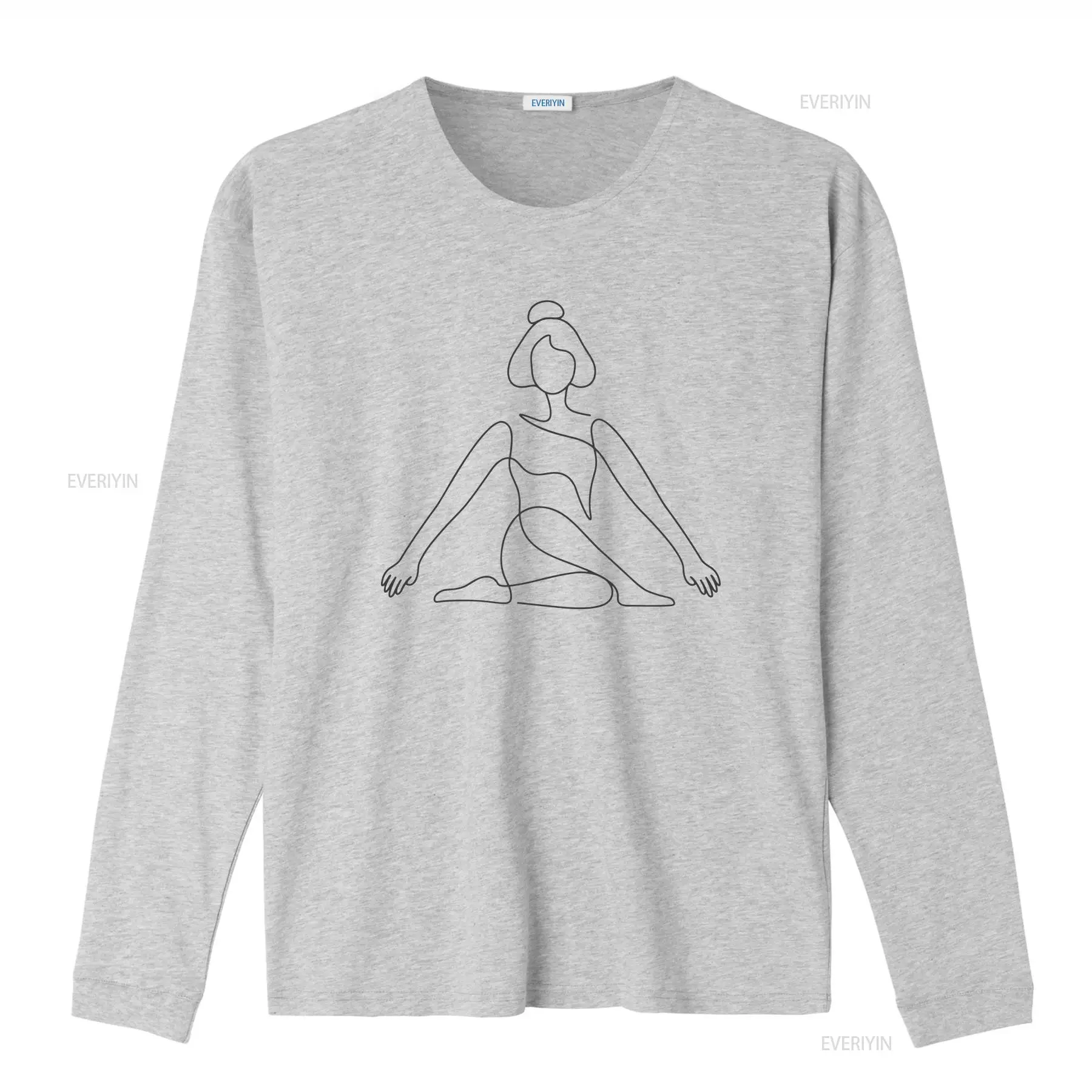 T-shirt One Line Yoga Pose, mi - Zen Yoga Fitness recensione e prezzo