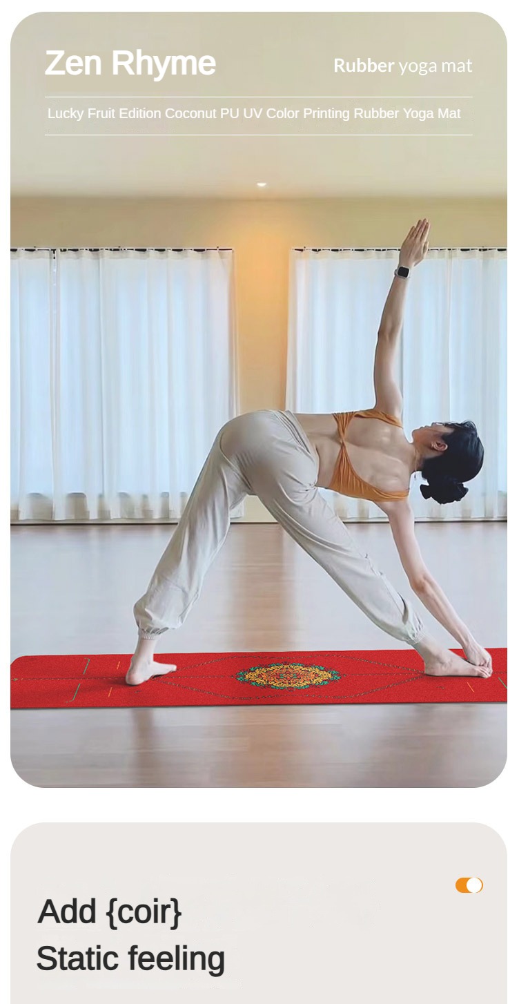 Zen Rhyme glassato Pu tappetin - Zen Yoga Fitness recensione e prezzo
