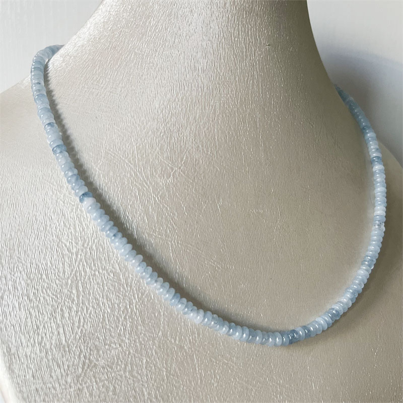 2*4MM collana Aquamrine perlin - Yoga Health & Fitness Centre recensione e prezzo