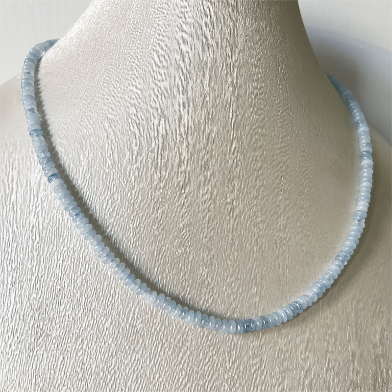 2*4MM collana Aquamrine perlin - Yoga Health & Fitness Centre recensione e prezzo