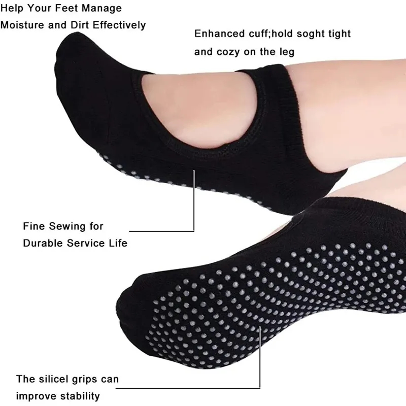 Calzini Yoga Antiscivolo Senza - Fitness Yoga Pilates recensione e prezzo